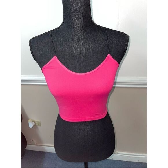 Boutique 23 Tops - Boutique 23 Seamless Cami Crop in Pink